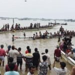 পদ্মার বুকে তিন দিনের নৌকাবাইচ শেষ, চ্যাম্পিয়ন সৈয়দপুরের নিউ শাপলা