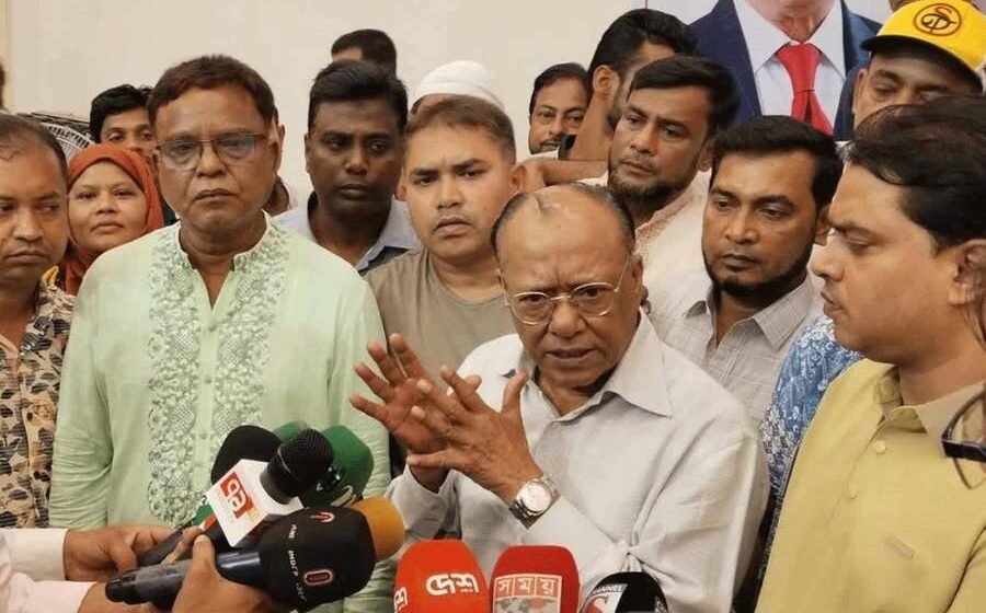 মতভেদ থাকুক, বৃহত্তর স্বার্থে ঐক্য ধরে রাখতে হবে: মিন্টু