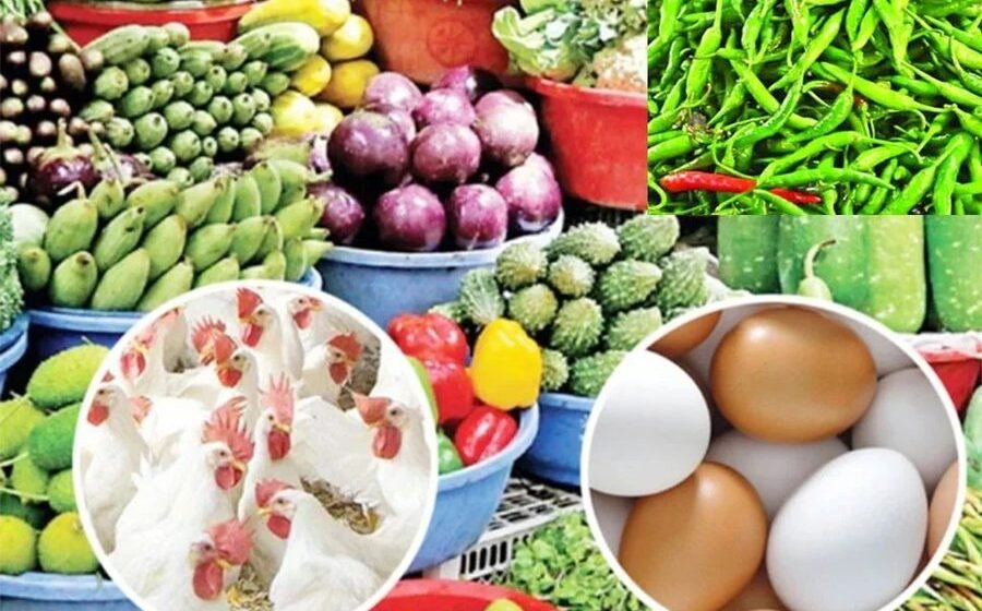 এক সপ্তাহে রাজধানীর বাজারে মাছ, মাংস, ডিম ও সবজির দাম চড়া