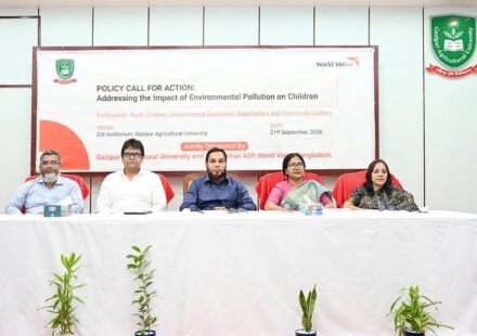 Day-long policy dialogue at GAU on tackling impact of pollution on children