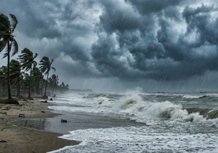 ছয় অঞ্চলে ঘণ্টায় ৬০ কিলোমিটার বেগে ঝড়ের আভাস, নদীবন্দরে ১ নম্বর সংকেত