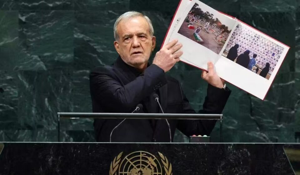Pezeshkian's tough message at UN: 'Iran will never bow down'