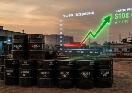 Houthis claim attack on Aramco facility, Brent crude crosses $108