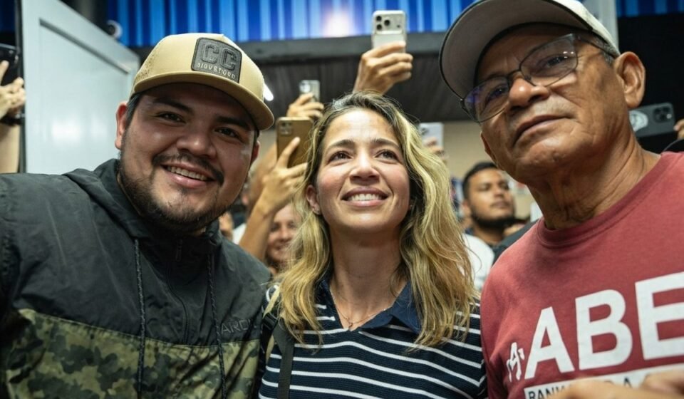 Machado's close aide Claudia Macero returns home after exile