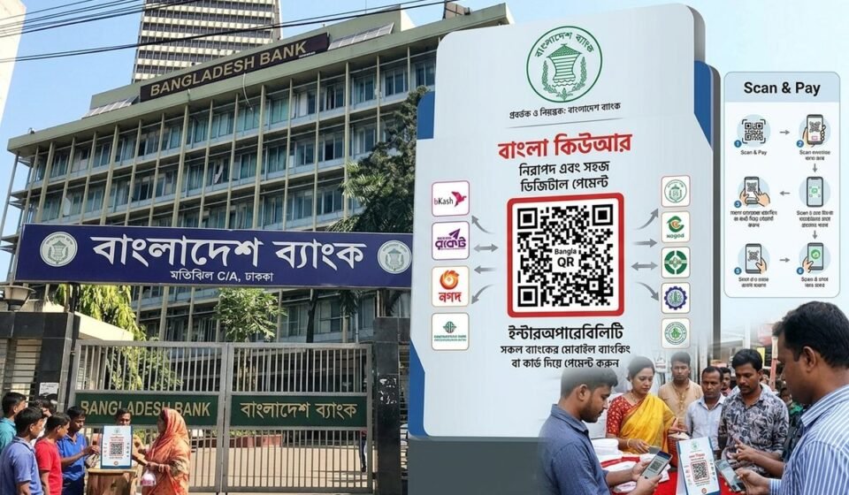 বাংলা কিউআর লেনদেনে প্রণোদনা দেবে বাংলাদেশ ব্যাংক
