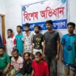 সোনারগাঁয়ে পুলিশের বিশেষ অভিযান, ইয়াবাসহ গ্রেপ্তার ১২