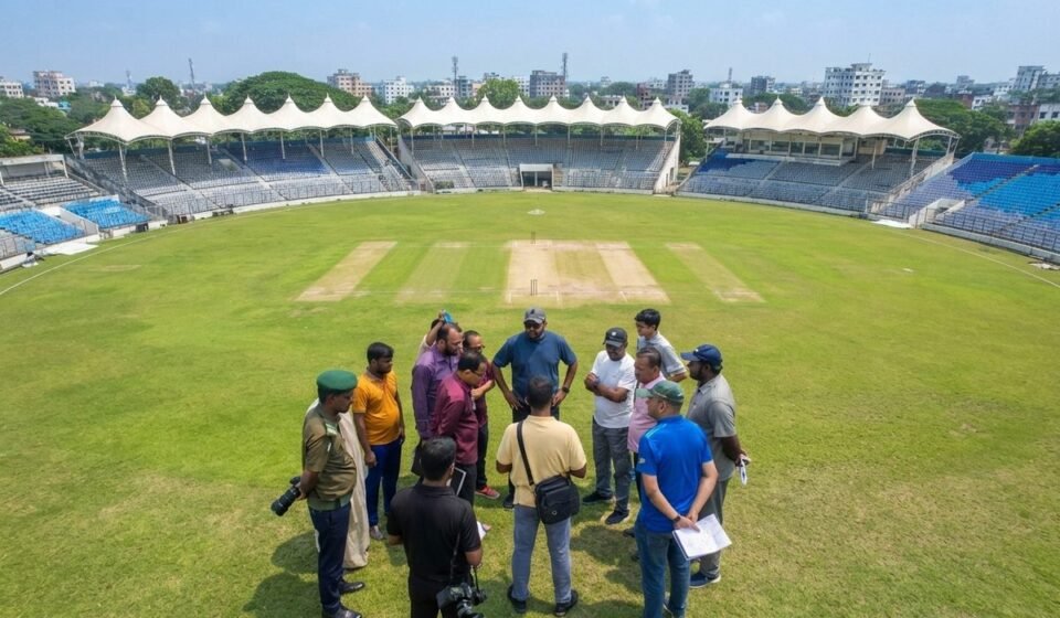 Work on Jibanananda Das Stadium nearing completion, hopes of cricket returning in December