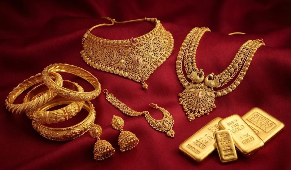 Gold price falls, by up to Tk 1,691 per bhori