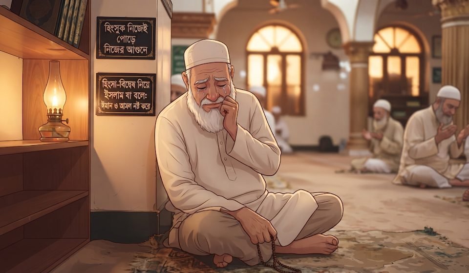 হিংসুক নিজেই পোড়ে নিজের আগুনে: হিংসা-বিদ্বেষ নিয়ে ইসলাম যা বলে