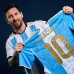 'None of this would have been possible without you': teammates' messages written on Messi's No. 10 shirt