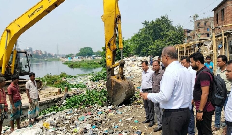 50 illegal structures demolished, nearly 100 tonnes of waste removed from Buriganga banks