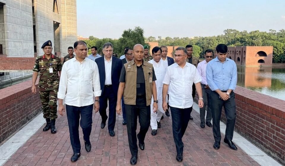 PM tours parliament grounds, orders greenery drive and swift repairs