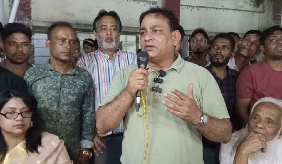 MP Khokon Talukder criticises opponents after touring 41 Puja pandals in Dasar