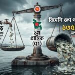 প্রথম প্রান্তিকে বিদেশি ঋণ পরিশোধ ১৩৫ কোটি ডলার ছাড়াল, কমেছে অর্থছাড়