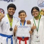 কাতায় স্বর্ণসহ জুনিয়র জাতীয় কারাতেতে ৪ পদক সাউথ পয়েন্টের