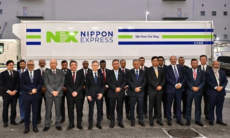 PM Tarique Rahman visits Nittsu logistics hub in Ichikawa, Chiba
