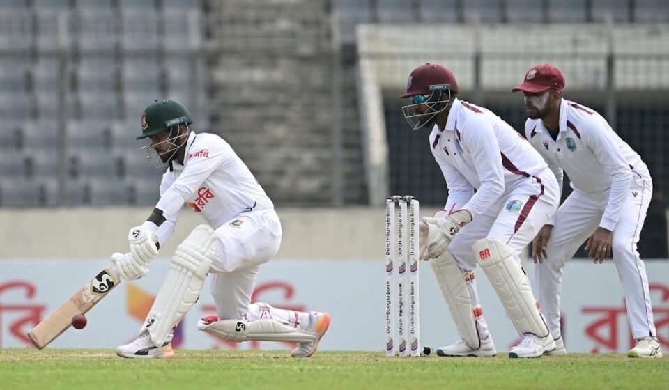 Collapse after Sadman's century as Bangladesh lose last seven wickets for 51 to be all out for 272