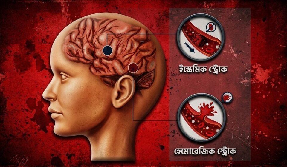 স্ট্রোকের লক্ষণ দেখলে দেরি নয়: সাড়ে ৪ ঘণ্টার মধ্যে চিকিৎসায় বাড়ে বাঁচার সম্ভাবনা