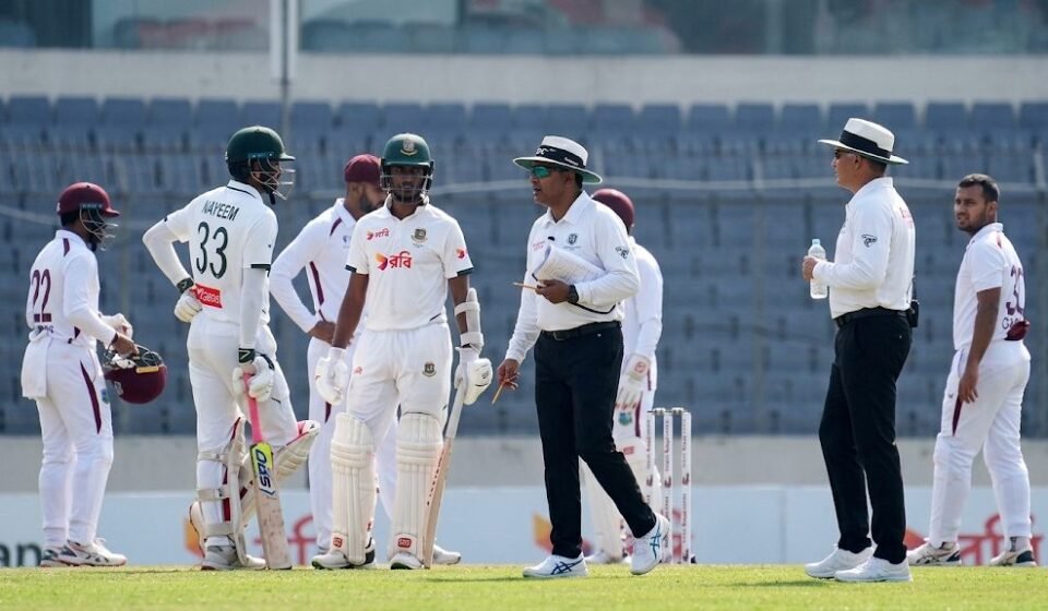 নাঈমের প্রথম টেস্ট ফিফটিতে ১৪২ রান, মিরপুরে জিততে ওয়েস্ট ইন্ডিজের চাই ১৭০